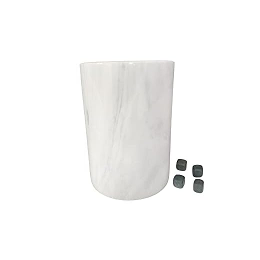 Fuyao Good Seller Marble wine chiller,Marble ice bucket,white marble wine chiller cooler bucket,Champagne Cooler for Parties,a good gift for your lovely friend
