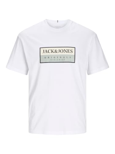 JACK & JONES Jorfrederiksberg Box Tee Ss C.N Sn – Ansicht 1
