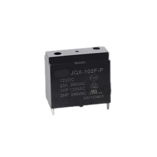 Relais 12V JQX-102F-P : stop aux pannes de climatisation avec ce lot de 5 pièces 12VDC