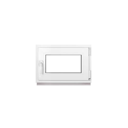 Framex Kellerfenster Fenster Kunststofffenster Weiß Breite x Höhe 60 x 40 cm (600 x 400 mm) 3-Fach (32 mm) Dreh Kipp DIN Rechts - Premium Framex Kellerfenster Fenster Kunststofffenster Weiß Breite x Höhe 60 x 40 cm (600 x 400 mm) 3-Fach (32 mm) Dreh Kipp DIN Rechts - Premium