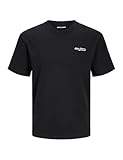 Jjzekiel tee SS Crew Neck, Negro, M