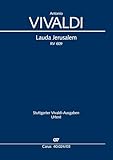Lauda Jerusalem (Klavierauszug): RV 609