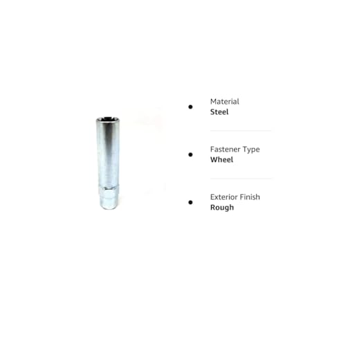 Image of Generic Premium Alloy Steel Lug Nut Tool Key: Replacement for TA23-21 /22 & Bimecc 10-Spline, Ideal for Trucks & SUVs, 13 /16 & 7 /8 Hex Drive