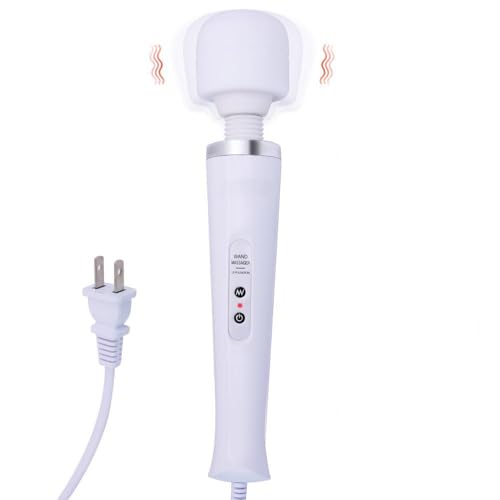 MASANIU Vibrating Massager with 10 Pulse Settings Strong Vibration for Women,Personal Total Body...