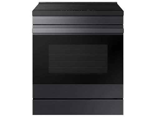 Samsung NSI6DG9500MT 30″ Bespoke Smart Slide-In Induction Range – 6.3 cu ft Oven, 4...