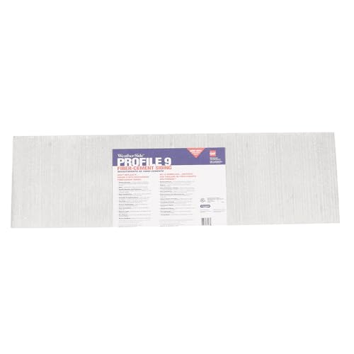 Gaf 2271000WG Weatherside Profile 9 Inch Fiber-Cement Siding Shingles (9"X32") 19 Bundle thumb #2