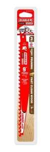 Diablo DS0903CP3PUT 9" Carbide Tipped Pruning&Clean Wood Blades 2x 3pk BONUS New