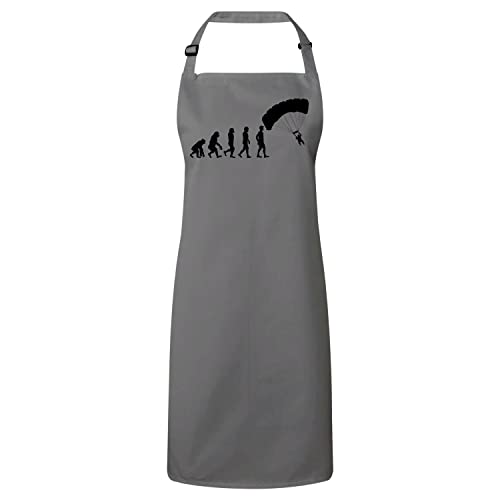 Tablier cuisine gris evolution parapente anti tache pour cuisiner proprement