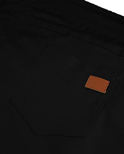 Men's Casual Classic Fit Athletic Workout Golf Cotton Cargo Shorts With 4 Pockets for Summer Beach4