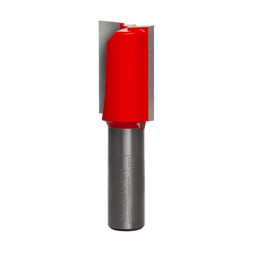 Image of Freud 12-115: 7 /8 inch (dia.) Double Flute Straight Bit with 1 /2 inch shank, 2-3 /4 inch overall length