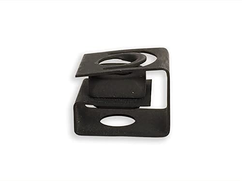 Rackgold® Black 10-32 Slide-On Cage Nuts 25 Pack Usa Made #TOP5