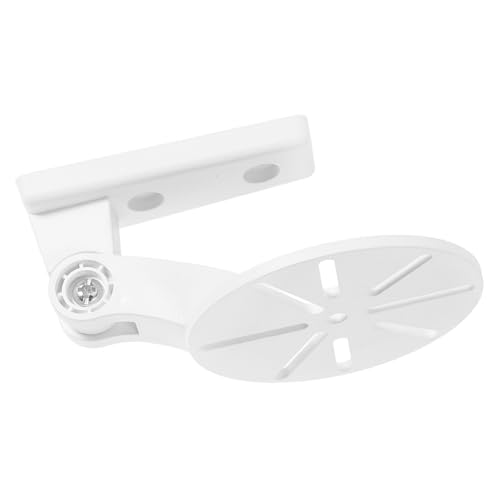 KALLORY Mini Projector Bracket Ring Camera Mount No Drill Installation Ceiling Wall Mounting White