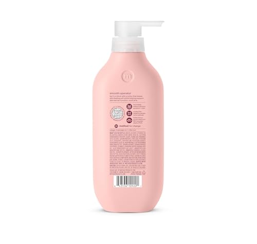 Method Body Lotion, Pure Peace, Rose Water, Peonies + Pink Sea Salt notes, 24 Hours of Moisture, 14 oz