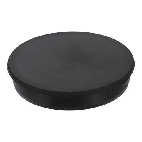 Image of uxcell Silicone Hole Plug, Waterproof Round Rubber Stoppers Bottle Seal Plugs Tube Pipe End Caps for 87mm /3.43 inch Hole for Bathtub Bottle, Black
