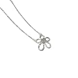 KDFIYSCV Set de pendientes de flores huecas de color plata coreano, conjunto de pendientes geométricos para mujeres