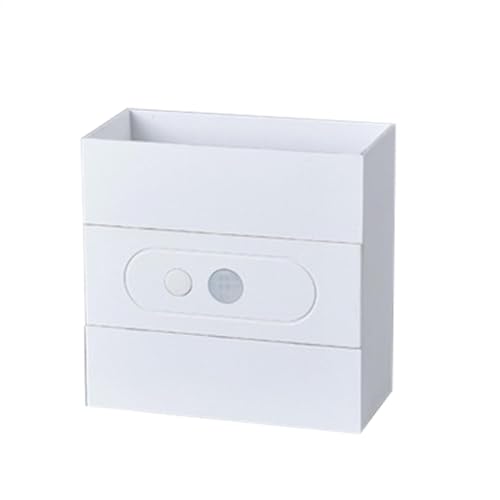 Sensor de movimiento Pared Light Interior, Sensor de movimiento de luces del pasillo,2 colores de escalera | Brillo ajustable, iluminación moderna para armario de escalera