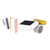MPOWERD Luci Solar Bike Light Set | Headlight: 100 Lumens with White LEDs | Taillight: 40 Lumens with RGB LEDs | Rechargeable via Solar or USB | Waterproof | Lasts Up to 15 Hours