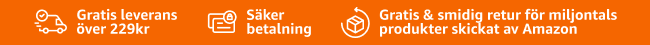 Gratis leverans över 229kr.
Säker betalning.
Gratis & smidig retur för miljontals produkter skickat av Amazon.
