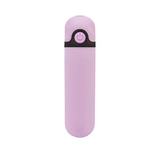 Pure Love 3.5 Inch Rechargeable Bullet Vibrator Purple, Waterproof, 10 Functions, Adult Sex Toy