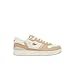 Lacoste Men's T-Clip Set Sneaker, Light Brown & Off White, 10.5