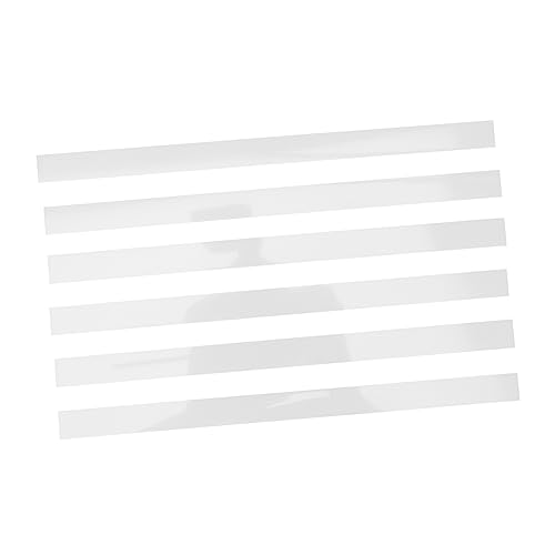 LIFKOME 6Pcs Drum Wire Mounting Straps Snare Drum String Installation Straps Random Color Reliable Fixing for Snare Drum Wires Durable and Easy to Use