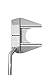 Odyssey White HOT OG #7 Nano Flow Right Putter (Mallet Type, 34 Inches, Stroke LAB Shaft) Men's