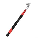 Honseadek Robuste Meeresangelrute, 1,8–3,0 m Länge, 5-lagige Verbundkonstruktion, Offshore-Angelrute, mittelschwer, kompaktes Design (1,8 m)