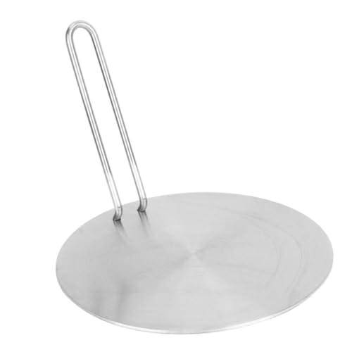 Holibanna Induction Cooker Heat Diffuser Plate Removable Thermal Guide Plate Stainless Steel Cooking Adapter for Electric and Gas Stoves Suitable for Kitchen Use