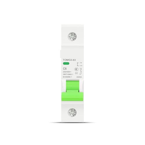 Disjoncteur miniature 4,5ka protege vos appareils electriques 20A C