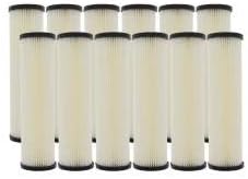 CFS – 12 Pack Whole House Standard Water Filter Cartridges Compatible with S1A Models – Removes Bad Taste & Odor – Whole House Replacement Filter Cartridge