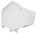 TYIM7 Cubierta de plástico for matrícula Delantera Motocicleta Compatible con XC XCF XCW XCFW SX SXF EXC EXCF 125cc-500cc 2016-2022 Accesorios Motocross (Blanco) .AT7