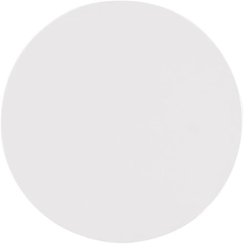 Miniatura 6 de BOWERY HILL Taburete redondo de madera moderna/contemporánea en blanco