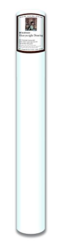 Papel de dibujo Strathmore 400 en rollo blanco de 36 pulgadas libre de arrugas 3