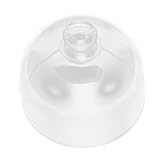 ERINGOGO 食品級ガラス製ケーキカバー 透明フードカバー 丸型シンプルデザイン 丈夫で持ちやすい取っ手付き ケーキやデザートの防塵保護に