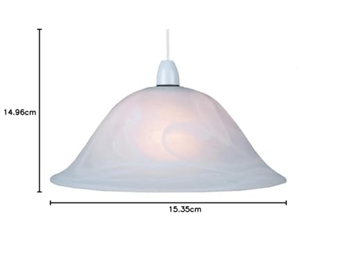 Murano 13" Glass Pendant Lampshade