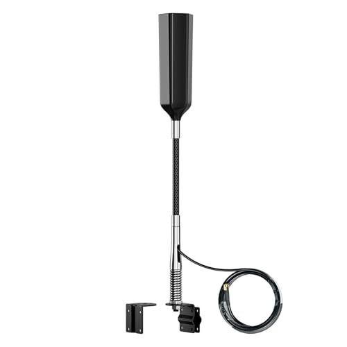 Upgraded Truck Antenna for Long Vehicles, Trailers, Work Vans, RVs 698-2700MHz, Cell Phone Antenna Come with SMA Connector