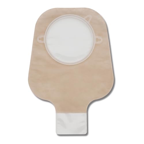 Hollister 2-Piece Drainable Ostomy Pouch, 10-pack, Ultra-Clear, 4 opening