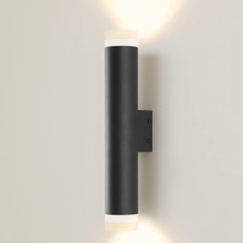 SdaryWare Apliques de Pared LED de 10 W, luz cilíndrica Moderna de Aluminio, luz descendente de Tubo Largo, lámpara de Pared cilíndrica Simple, lámpara de Noche para astigmatismo.,Neutral Light-66CM