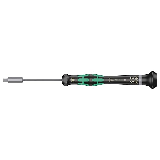 Wera 2069 Elektroniker-SteckschlÃ¼ssel, 2,5 x 60 mm, 05118112001