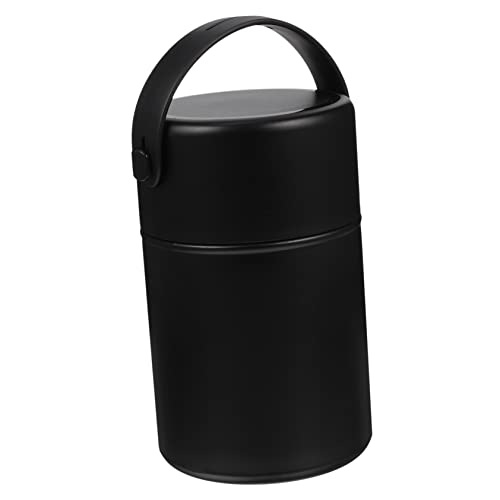 Termo de comida de acero inoxidable aislado al vacío con asa integrada grande 2