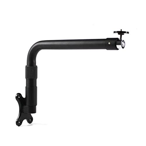 Soporte para proyector negro que ahorra espacio con este estante de pared resistente