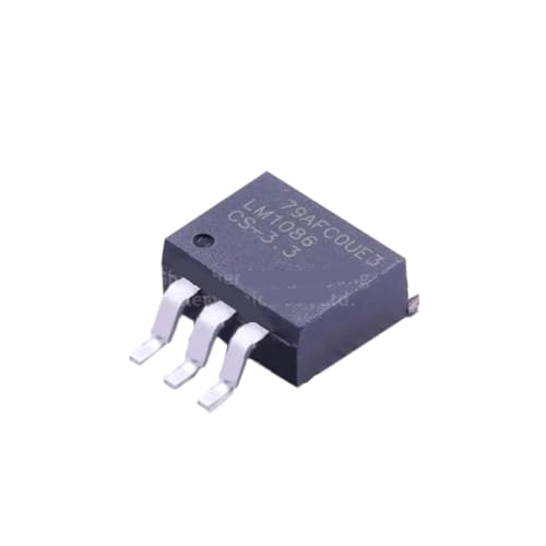 Régulateur de tension IC LM1086CSX-3.3 TO-263-3, composant électronique fixe 3.3V, lot de 10