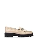 MARTINELLI Mocasines en Piel HERMOSILLA para Mujer Color Stone