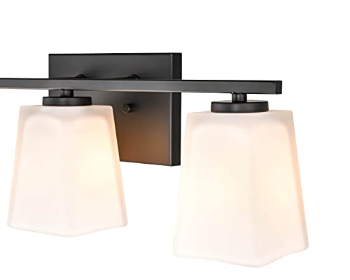 ML Lighting 3 Light Bath Vanity-7 Inches Tall and 21 Inches Wide-Matte Black Finish by ML Lighting - Image 5