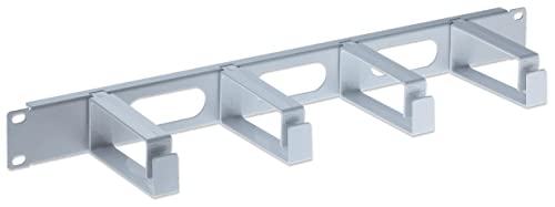 Intellinet Cable Management for 48.3 cm 19 Inch Cabinets 1 U 4 Large Plastic Rings Grey 711067