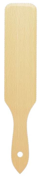 teemando® Crepes-Wender aus Buchenholz, 30 cm, zum Wenden von Crepes und Schaben von Spätzle