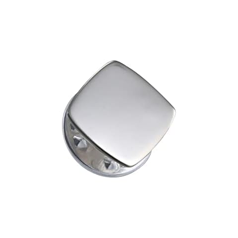 Sterling Silver Diamond Cut Tie Tack Cover