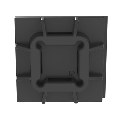 Panduit SGABM25-AT-C0 Super-Grip Adhesive Backed Cable Tie Mount, Pre-Installed Adhesive, Outdoors/High Temp, Weather Resistant 