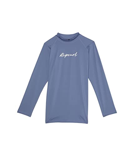 Rip Curl Girl's Long Sleeve Script Rash Vest (Big Kids)