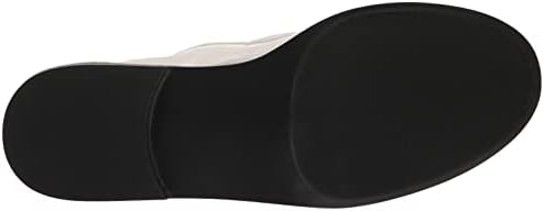Steve Madden Women's Goodman Loafer, White Croco, 8 | Image 3